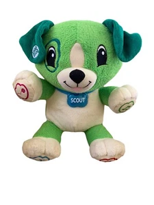 Leap Frog My Pal Scout Interactive Talking10" Plush Dog Educational Tested Works - Picture 1 of 11