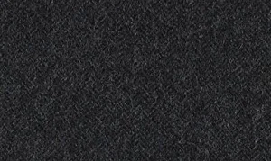 Pure Wool Shetland Herringbone Fabric Material - DENIM - Picture 1 of 1