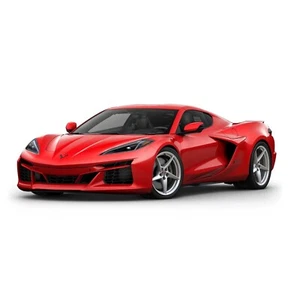 2024 Chevy Corvette Torch Red | 24x24 inch POSTER | sports car - Picture 1 of 2