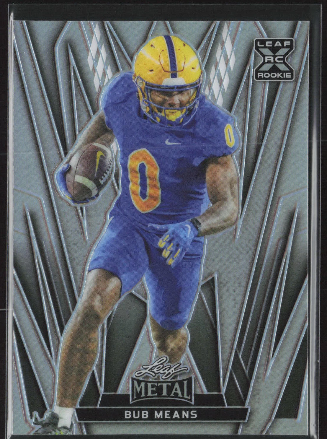 2024 Leaf Metal #118 Bub Means Base Silver Prismatic
