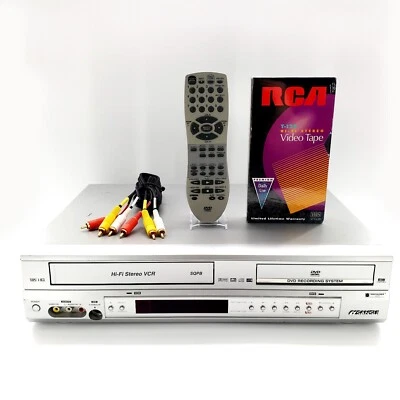 Sansui VRDVD4005 DVD/VCR Combo Recorder VHS Player w/ Remote Tested & Works - Image 1 of 4
