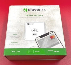 First Data Clover Go Contactless Reader MIS-RP457BT-APL ✅❤️️✅❤️️ New Open Box! - Picture 1 of 2