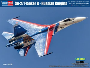 HOBBYBOSS 81776 1/48 SU-27 FLANKER B-RUSSIAN KNIGHTS 2020 NEW - Picture 1 of 1