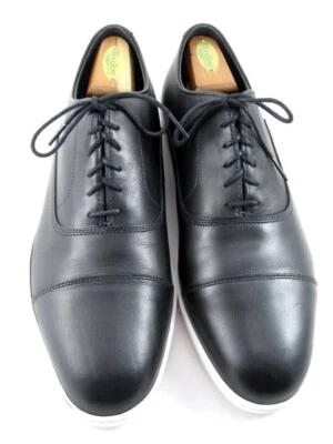 Allen Edmonds "PARK AVENUE" Hombre Oxford Vestido Tenis 11 E NEGRO (567N) Foto 1 de 4