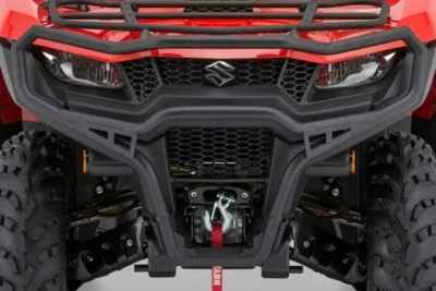 Parachoques delantero negro 990A0-45085 2019-2025 original original Suzuki KingQuad 500/750 Foto 1 de 3