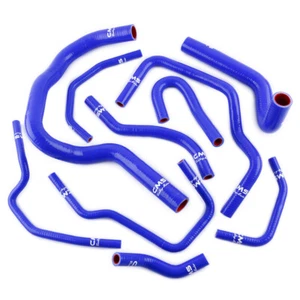 Silicone Radiator Heater Hose Kit for 1997-2001 Honda CRV CR-V MK1 B20 2.0L Blue - Picture 1 of 12