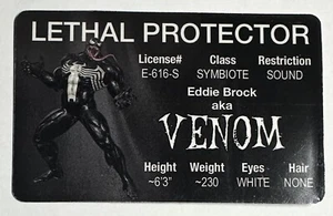 Venom - Patente Protettiva Letale - Patente di Guida - Novità - Foto 1 di 2