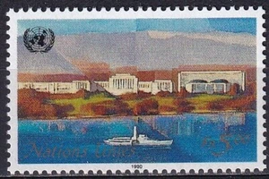 Naciones Unidas Ginebra 1990 Yvert 187 Arquitectura Envíos MNH VF - Imagen 1 de 1