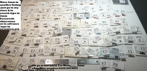 Vtg Crystal Swarovski 2mm Rhinestone Point Back Jewelry Craft Repair Lot # 2003 - Picture 1 of 27