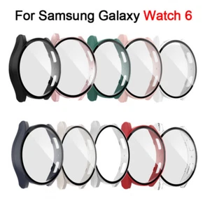 Housse pour Samsung Galaxy Watch 6 40mm/44mm verre de protection étui écran film blindé - Photo 1 sur 21