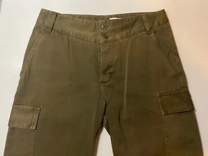 Boy By Band Of Outsiders Olive Button Fly Cotton Cargo Pants Size 1 29 X 32 - Picture 1 of 12
