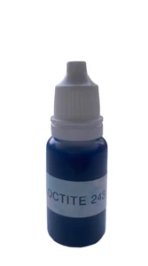 Loctite 243 medium strength threadlocker 5ml or 10ml GENUINE REFILLS - Picture 1 of 1