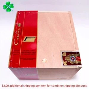 Caja de cigarros de madera vacía Cain Habano 660 6,75" x 6,25" x 4,75" - Imagen 1 de 9