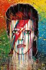 New David Bowie Poster Print Art Poster Canvas Watercolour Canvas Free Postage