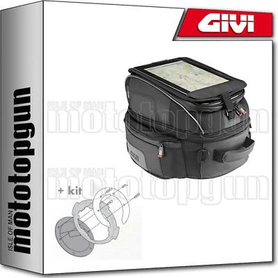 GIVI TANK BAG TANKLOCK XS306 + FLANGE MV AGUSTA F4 1000 - Image 1 of 3