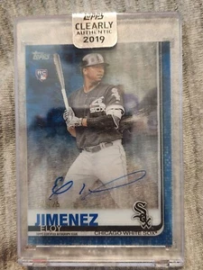 2019 Topps Clearly Authentic 24/25 Autographs - #CAA-EJ Eloy Jimenez (AU, RC) - Picture 1 of 2