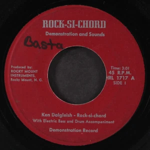KEN DALGLEISH: untitled ROCK-SI-CHORD 7" EP 45 RPM - Picture 1 of 2