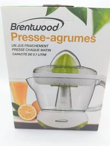 Brentwood J-15 24oz Electric Citrus Juicer - White New Open Box - Picture 1 of 3