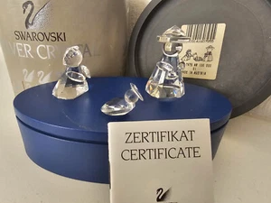 SWAROVSKI CRYSTAL NATIVITY 'HOLY FAMILY' RARE - Imagen 1 de 2