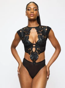 Ann Summers Superstition Body - Black - Sizes XL & XXL - WAS £40! - Picture 1 of 5