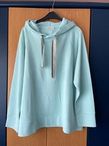 Cartoon Hoodie Gr. 44 ( oversized ) mintgrün NEU - Bild 1 von 5
