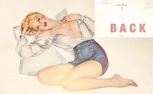Juego de 6 POSTALES DE COLECCIÓN ESQUIRE VARGAS CHEESECAKE Pin Up Girl 1941 raras - Imagen 1 de 9