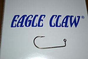 EAGLE CLAW 570 BRONZE JIG HOOK #1 100 PER PACK CRAPPIE DO IT MOLDS JIG HEADS 