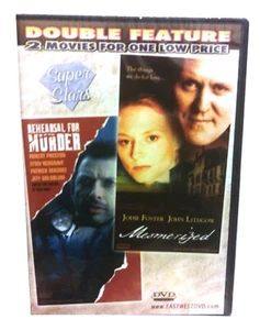 Rehearsal For Murder/ Mesmerized DVD Double Feature Slim Case BRAND New Sealed - Picture 1 of 3