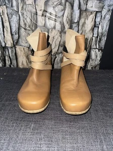 Rocky 4EurSole Motif RKH133 Boots Tan Women's Size 11-11.5 US (Runs Big) EU 42M - Picture 1 of 10