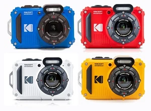 Kodak Pixpro WPZ2 15M Waterproof, 4x Optical Zoom, 16 MP Digital Camera - Picture 1 of 8