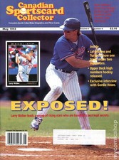 Canadian Sportscard Collector Vol. 3 #8 FN 1993 Stock Image