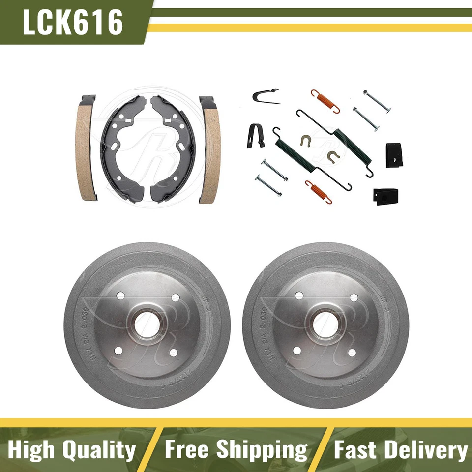 Комплект крепежных пружин для задних тормозных барабанов и тормозных колодок подходит для Mazda 323Raybestos 1988 года выпуска - Изображение 1 из 4