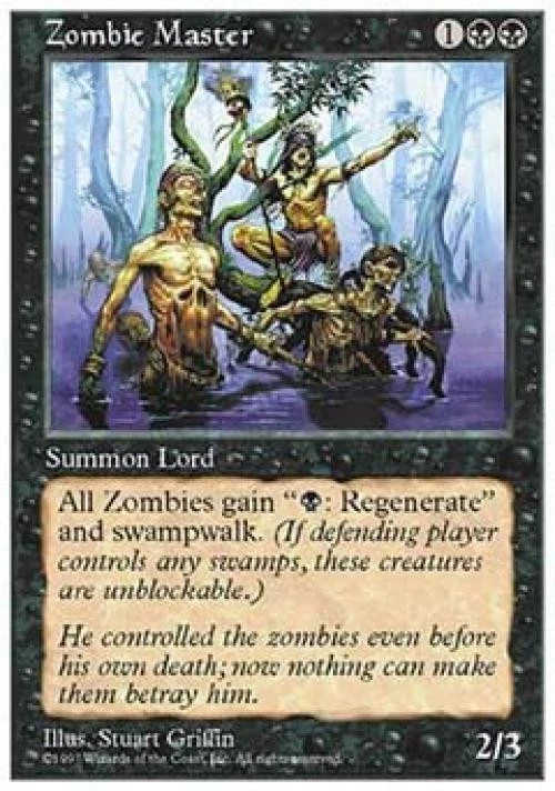 Zombie Master - Medium Play MTG 5th Edition - Image 1 of 1