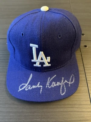 Sandy Koufax Autographed Los Angeles Dodgers MLB Baseball Cap - Image 1 of 3