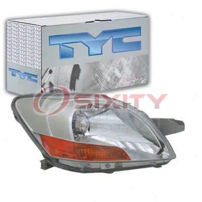 Conjunto de farol direito TYC para iluminação elétrica Toyota Yaris 2007-2011 novo em folha - Imagem 1 de 4