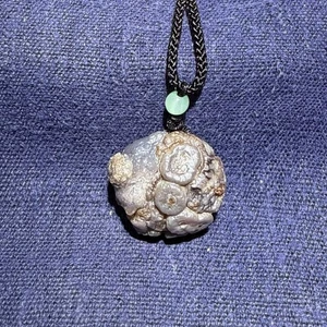🌟🔥🚀Rare China Inner Mongolia Gobi Eye Rough Agate Specimen Pendant - Imagen 1 de 11