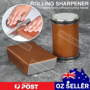Rolling Knife Sharpener Edge Sharpening Stone Premium Sharpeners Diamond VIC - Picture 1 of 11