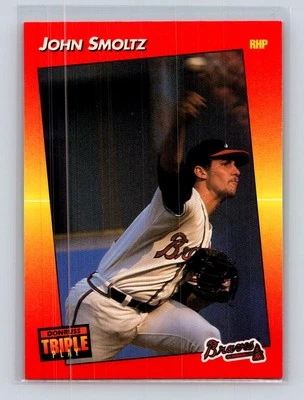 1992 Triple Play #172 John Smoltz Atlanta Braves - Image 1 of 2