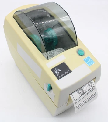 Zebra LP2824 Plus USB Ethernet 203dpi Label Printer 282P-201510-000 - Image 1 of 4