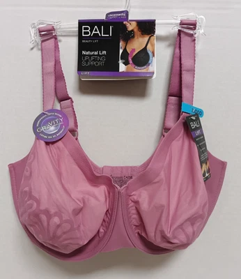 NWT Bali Beauty Lift Gravity Defying Full-Figure Underwire Bra DF6563 36DDD - Image 1 of 3