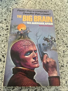 The Big Brain #1 The Aardvark Affair / Gary Brandner Sci-Fi PB  1st 1975 vg - Bild 1 von 3