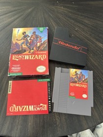 Nintendo NES Game Legacy Of The Wizard CIB Complete In Box 