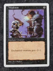 Weakness Fifth Edition NM MTG Magic Fast Shipping (DS3D1L4) - Bild 1 von 12
