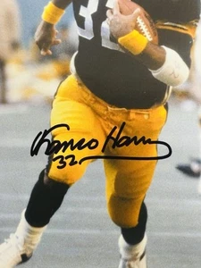 FRANCO HARRIS SIGNED AUTOGRAPHED PITTSBURGH STEELERS PHOTO JSA COA HOF RB - Picture 1 of 3