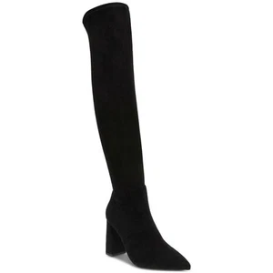 Wild Pair Womens Eileene Black Over-The-Knee Boots 6 Medium (B,M) BHFO 8567 - Picture 1 of 5