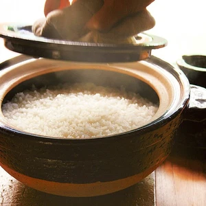 Nagatanien Iga Donabe Kamado-san Rice Cooker Pot 2-Cup Handmade Earthenware - Picture 1 of 4