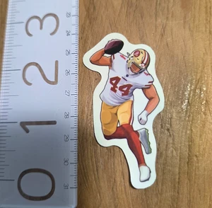 GLOW IN THE DARK Kyle Juszczyk Sticker Kyle Juszczyk Decal 49ers Decal - Picture 1 of 1