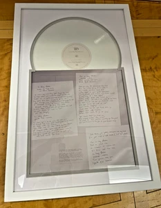 Taylor Swift Tortured Poets Department Framed Original Vinyl Record & Lyric Book - Picture 1 of 7