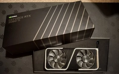 NVIDIA GeForce RTX 3060 Ti Founders Edition 8GB GDDR6 GDDR6 Graphics Card - Image 1 of 4