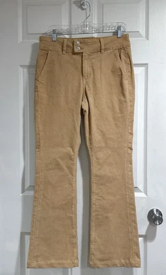 American Eagle High Rise Kick Boot Corduroy Pants Tan Size 8 Stretch (32x30) NWT - Image 1 of 4